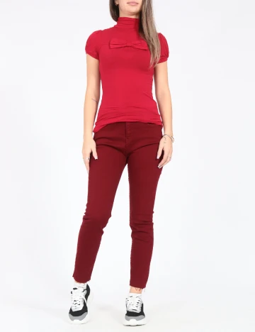 Blugi Zara, visiniu Rosu