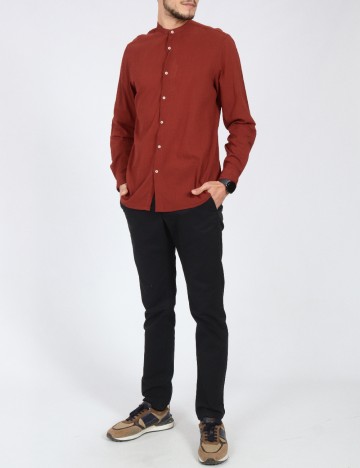 Camasa Zara, caramiziu