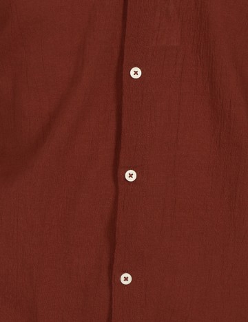 Camasa Zara, caramiziu