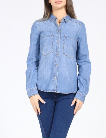 Camasa Zara, albastru