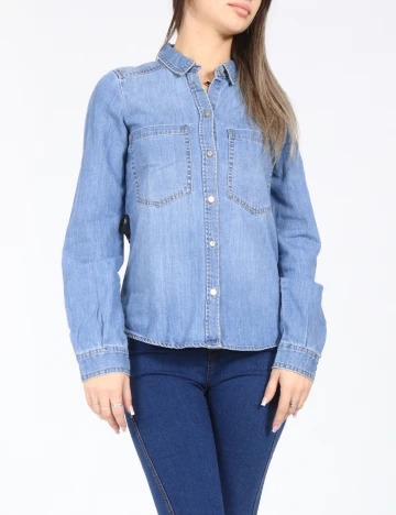 Camasa Zara, albastru Albastru