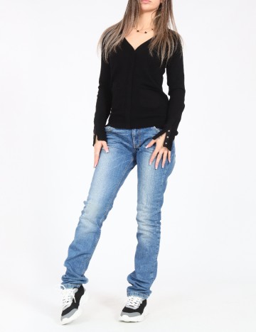 
						Blugi Zara, albastru