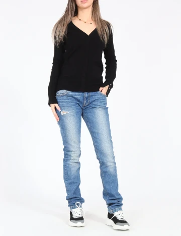 Blugi Zara, albastru Albastru