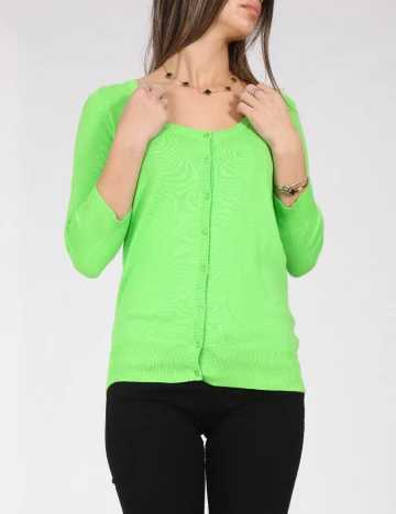 Cardigan Zara, verde Verde