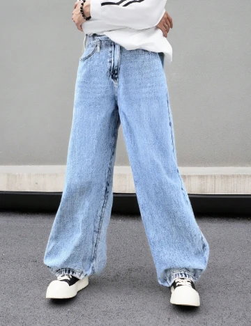 Blugi Shein Kids, albastru Albastru