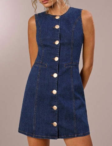 
						Rochie scurta SHEIN, bleumarin