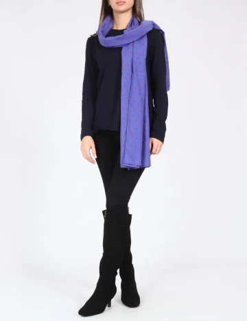 Esarfa Zara, albastru Albastru