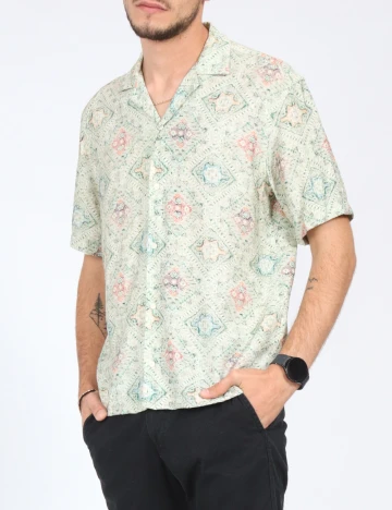 Camasa Zara, verde Verde