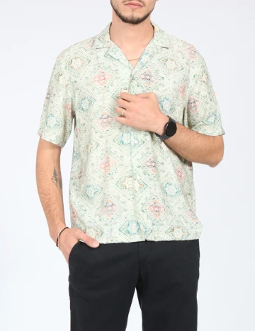 Camasa Zara, verde Verde