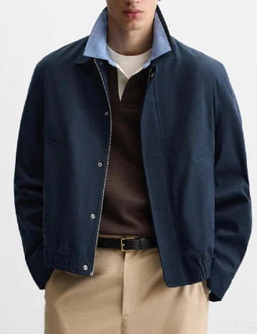 Jacheta Zara, bleumarin Albastru