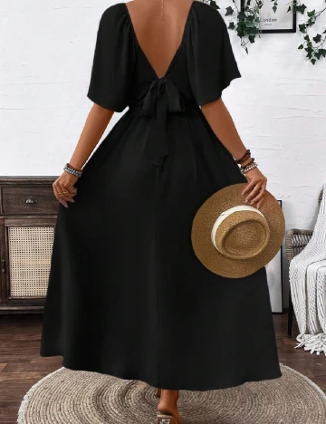 Rochie lunga SHEIN, negru Negru