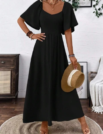 Rochie lunga SHEIN, negru Negru