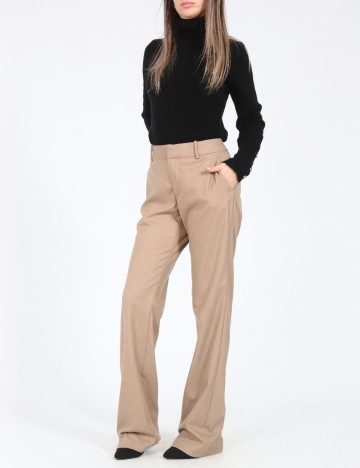 Pantaloni Zara, maro