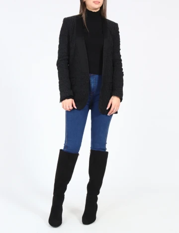 Blazer Zara, negru Negru