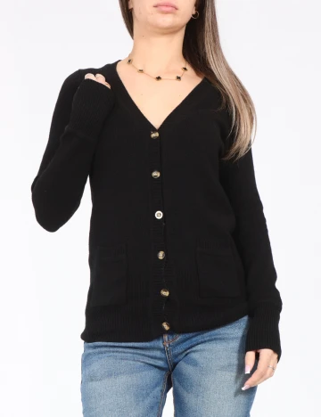 Cardigan Zara, negru Negru
