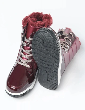 Cizme Cool Club, visiniu Rosu