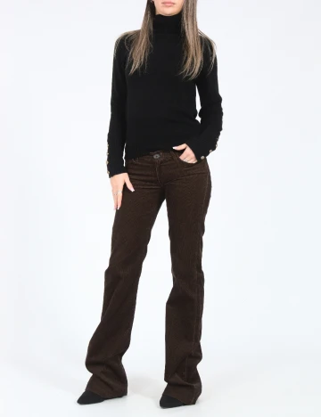 Pantaloni Zara, maro Maro