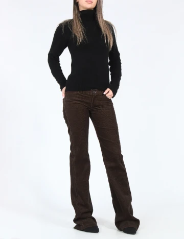 Pantaloni Zara, maro Maro