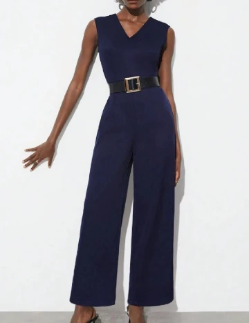 Salopeta SHEIN, bleumarin Albastru