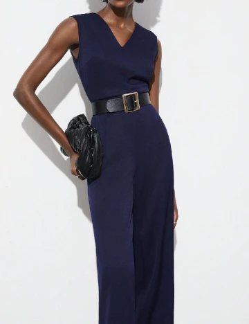 Salopeta SHEIN, bleumarin Albastru