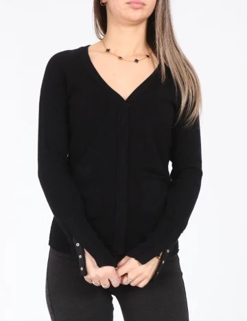 Cardigan Zara, negru Negru