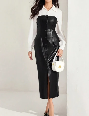 Rochie medie SHEIN, negru Negru