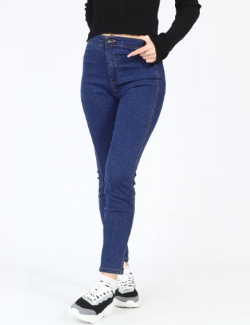 Blugi Pull&Bear, albastru Albastru