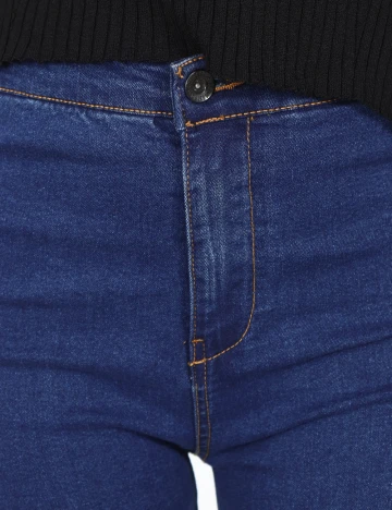 Blugi Pull&Bear, albastru Albastru