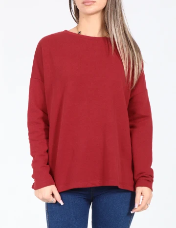 Bluza Pull&Bear, rosu Rosu
