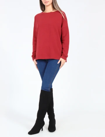 Bluza Pull&Bear, rosu Rosu