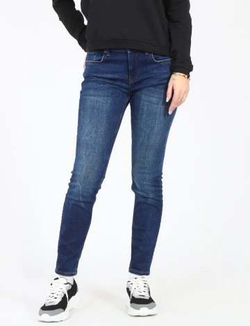 Blugi Zara, bleumarin Albastru