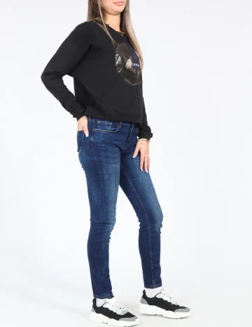 Blugi Zara, bleumarin Albastru