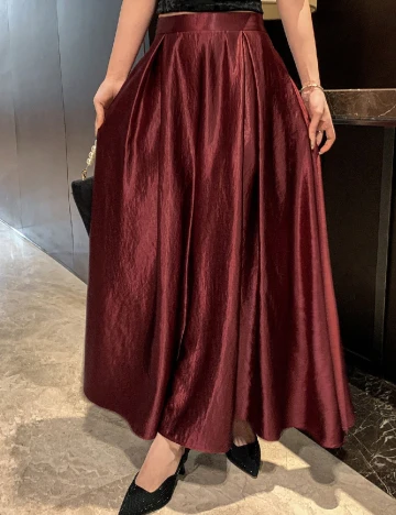 Fusta Dazy, visiniu Rosu