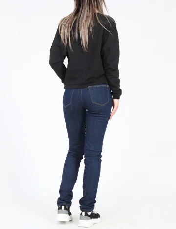 Blugi Bershka, bleumarin Albastru