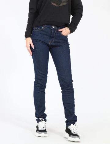 Blugi Bershka, bleumarin Albastru