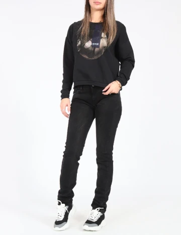 Blugi Zara, negru Negru