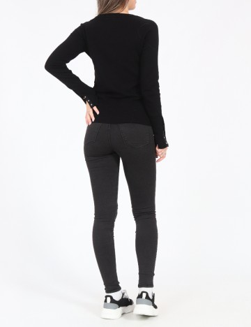 Blugi Pull&Bear, gri inchis