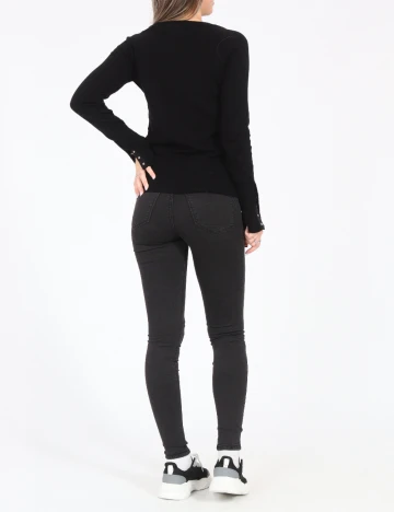 Blugi Pull&Bear, gri inchis Gri