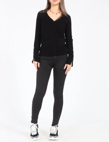 Blugi Pull&Bear, gri inchis Gri