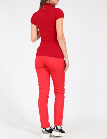 Blugi Zara, rosu Rosu