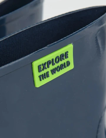 Cizme de ploaie Cool Club, bleumarin Albastru