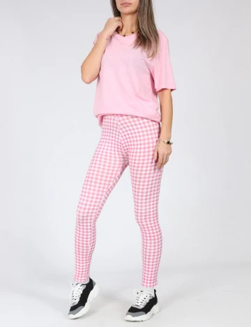 Colanti Zara, roz/alb Roz