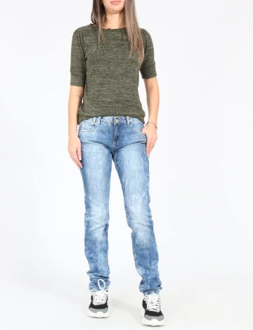 Blugi Zara, albastru Albastru