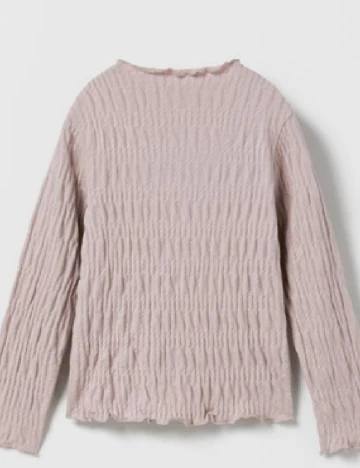 Bluza Zara, roz pal Roz