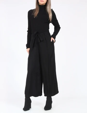 Pantaloni Pull&Bear, negru Negru