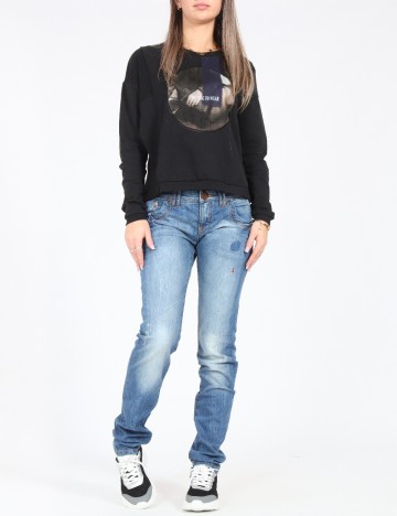 
						Blugi Zara, albastru