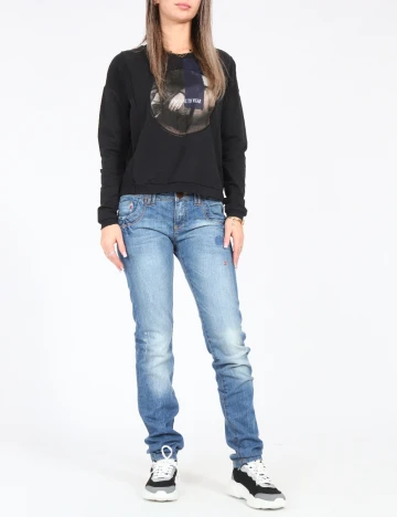 Blugi Zara, albastru Albastru