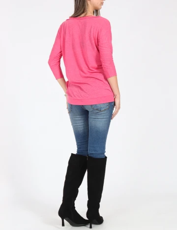 Bluza Pull&Bear, roz Roz