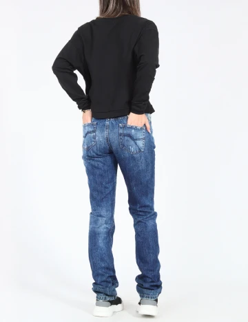 Blugi Zara, albastru Albastru