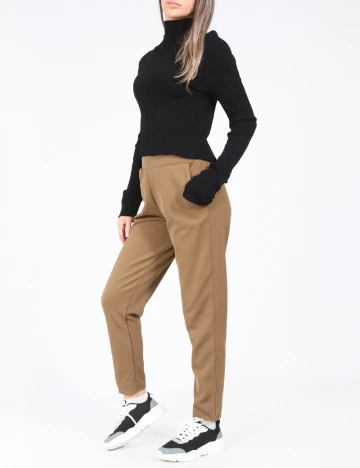 Pantaloni Zara, kaki Verde